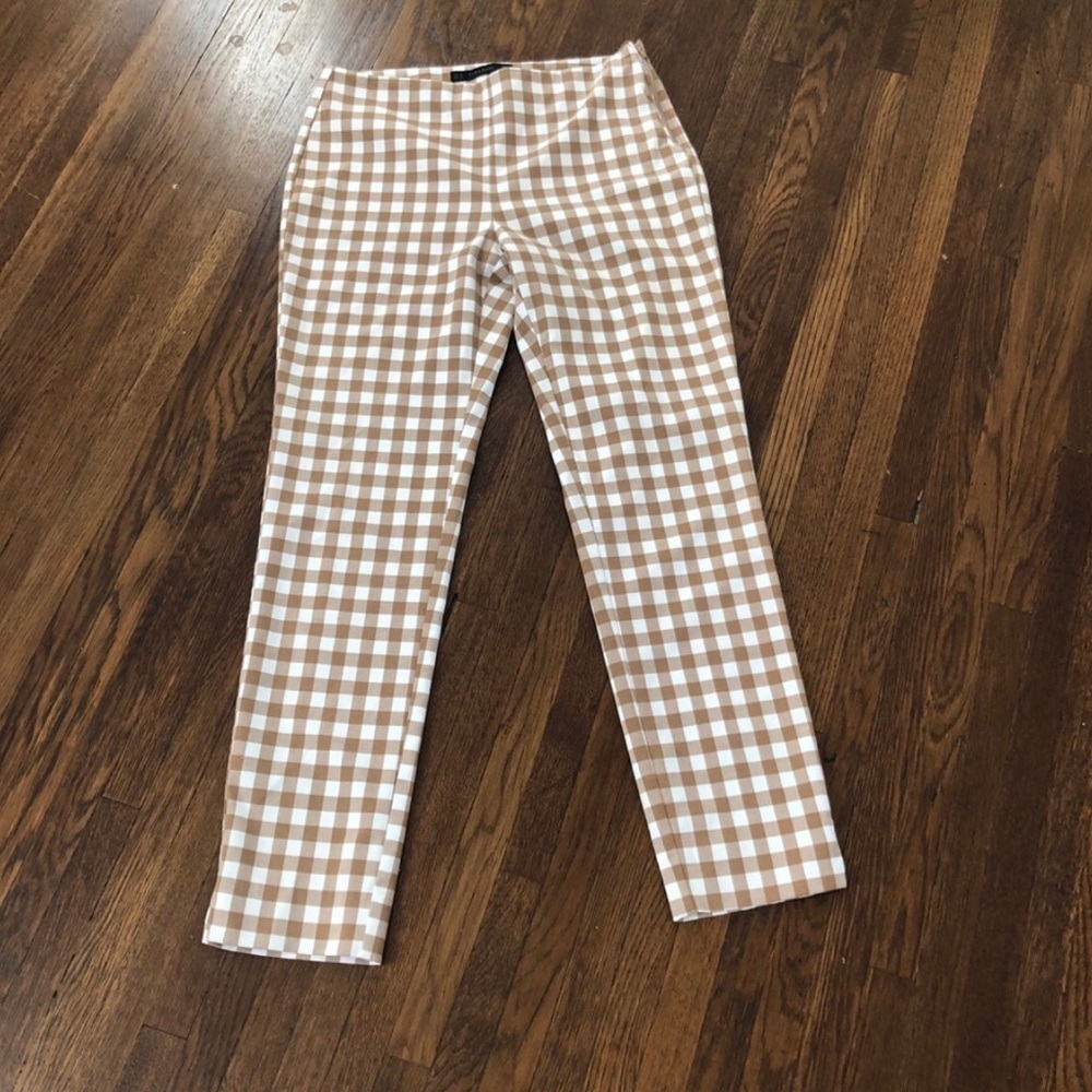 Zara checkered pants